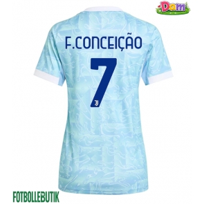 Juventus Francisco Conceicao #7 Bortatröja Kvinnor 2025-26 Kortärmad